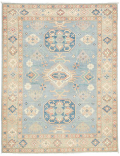 Tappeto Kazak Afghanistan 155x198 Azzurro Blu B
