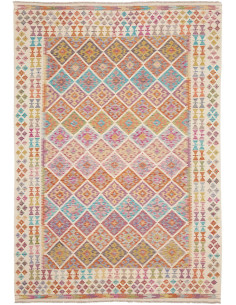 Rug Kilim Afghanistan 201x296 Cream Offwhite Tu