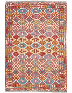 Rug Kilim Afghanistan 173x255 Red Orange Yellow