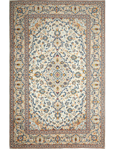 Kashan 193x300 Cm Kashan, Persia, Lana Cardata A Mano