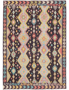 Kilim 172x238 Cm Kilim, Afghanistan, Hand-carded Wool warp: