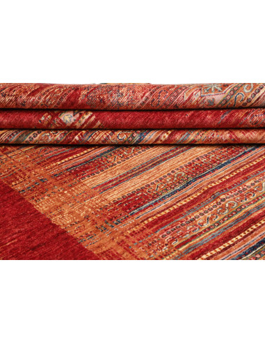 Tappeto Siva Pakistan 240x300 Rosso Beige