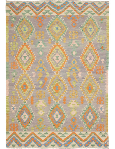 Hand Made Rug Kilim Afghanistan 170x242 Lavende
