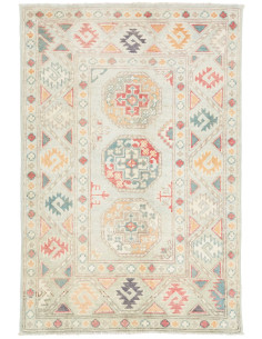Tappeto Originale Kazak Afghanistan 81x120 Verd