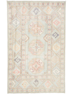 Hand Made Rug Kazak Afghanistan 82x130 Powder B