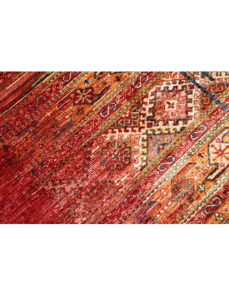 Rug Siva Pakistan 255x301 Deep Red Gold