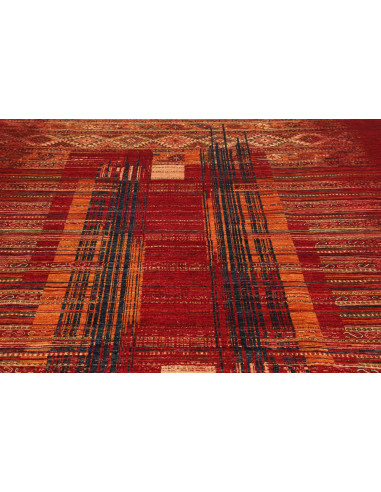 Rug Siva Pakistan 255x301 Deep Red Gold