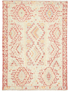 Hand Made Rug Kilim Afghanistan 109x146 Cream R
