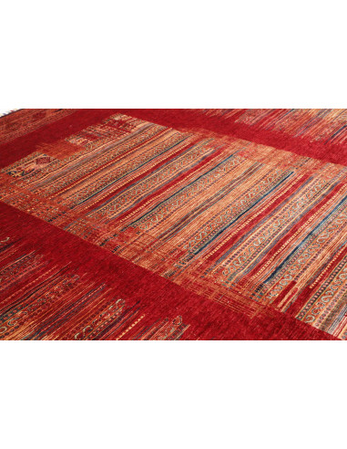 Tappeto Siva Pakistan 245x297 Rosso Beige