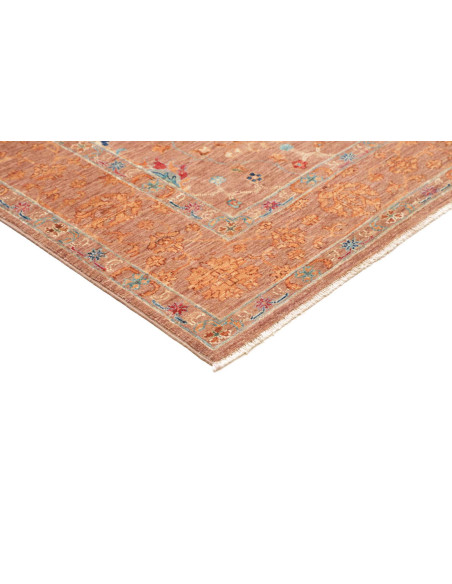 Rug Ziegler Fine Pakistan 166x238 Terracotta Blu