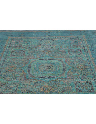 Tappeto Mamlouk Pakistan 177x235 Turchese