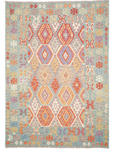 Kilim 180x250 Cm Kilim Afghanistan Lana Cardata A Mano
