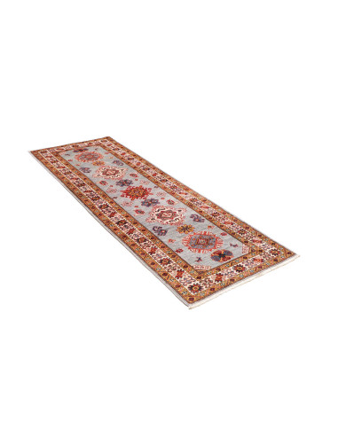 Kazak Fine 75x218 Cm Kazak Fine, Pakistan, Hand-carded Wool,