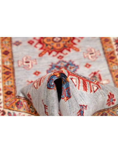 Kazak Fine 75x218 Cm Kazak Fine, Pakistan, Hand-carded Wool,