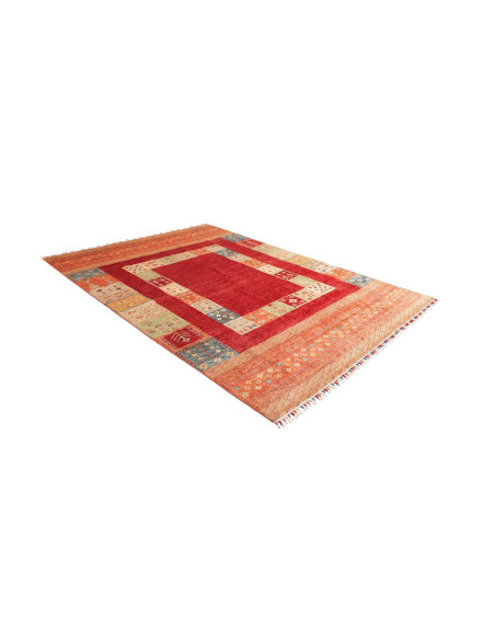 Rug Siva Pakistan 210x280 Red Orange