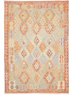 Kilim 178x253 Cm Kilim, Afghanistan, Hand-carded Wool warp: