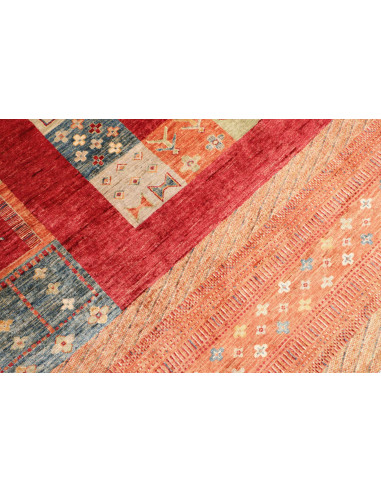Rug Siva Pakistan 210x280 Red Orange