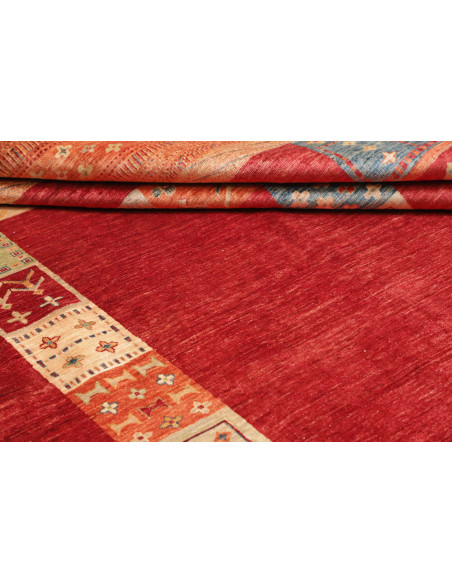 Rug Siva Pakistan 210x280 Red Orange