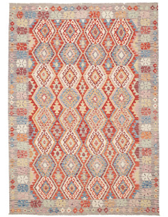 Kilim 180x250 Cm Kilim Afghanistan Hand-carded Wool warp: