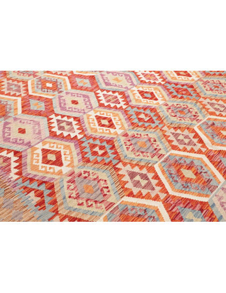 Kilim 255x302 Cm Kilim Afghanistan Lana Cardata A Mano