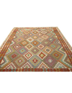 Kilim 204x290 Cm Kilim Afghanistan Hand-carded Wool Cotton 2