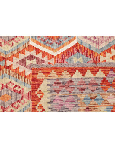 Kilim 255x302 Cm Kilim Afghanistan Lana Cardata A Mano