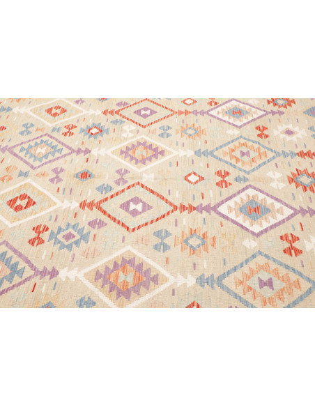 Tappeto Killim Afgahnistan 202x297 Beige Pastel