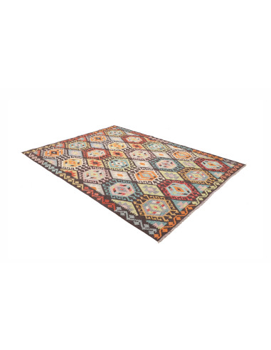 Rug Kilim Afghanistan 183x242 Dark Brown Charco