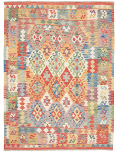 Tappeto Kilim Afghanistan 177x239 Multicolore R