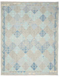 Tappeto Kilim Afghanistan 189x245 Grigio Beige