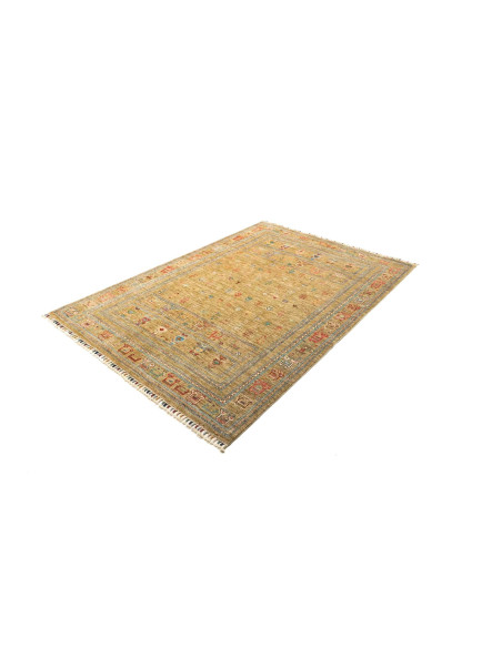 Rug Rubin Pakistan maroon brown 148x207