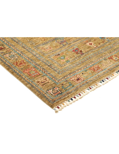 Rug Rubin Pakistan maroon brown 148x207