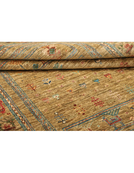 Rug Rubin Pakistan maroon brown 148x207