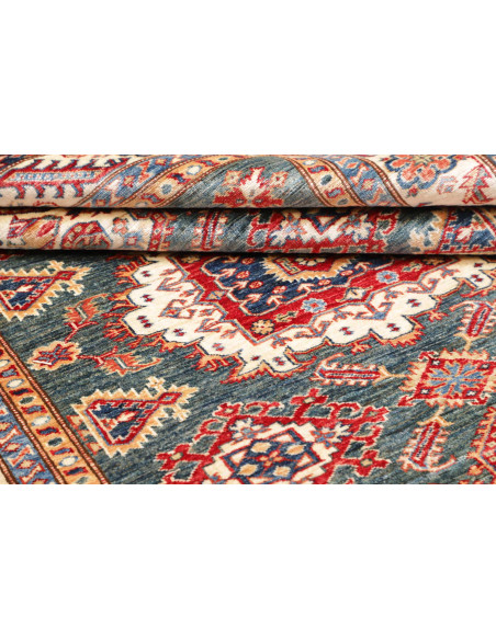 Kazak Fine 153x191 Cm Kazak Fine, Pakistan, Hand-carded Wool