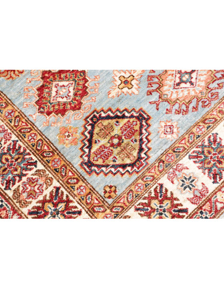 Kazak Fine 127x184 Cm Kazak Fine, Pakistan, Hand-carded Wool