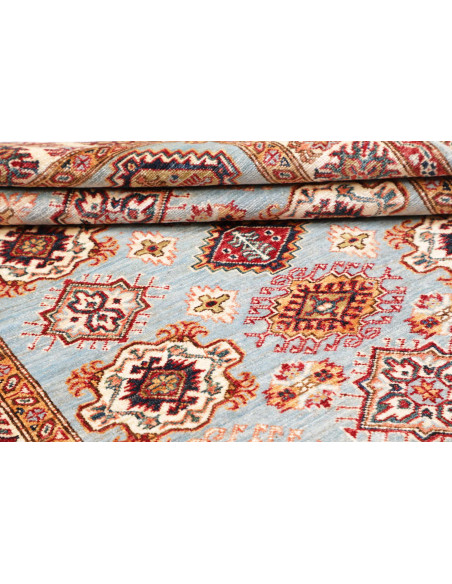 Kazak Fine 127x184 Cm Kazak Fine, Pakistan, Hand-carded Wool