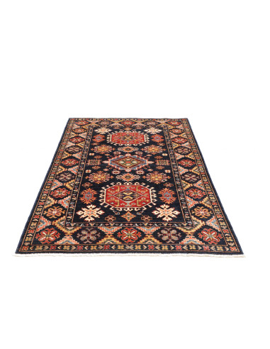 Kazak Fine 129x187 Cm Kazak Fine, Pakistan, Hand-carded