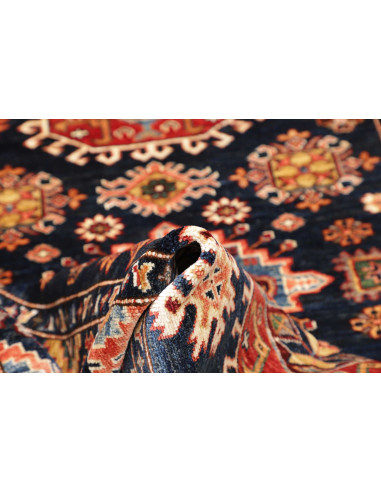 Kazak Fine 129x187 Cm Kazak Fine, Pakistan, Hand-carded