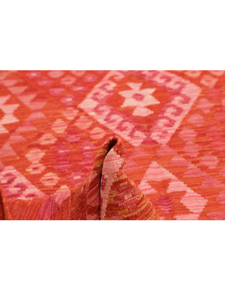 Kilim 203x306 Cm Kilim, Afghanistan, Lana Cardata A Mano