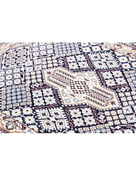 Nain 9la 92x120 Cm Nain 9la, Persia, Hand-carded Wool And