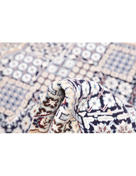 Nain 9la 92x120 Cm Nain 9la, Persia, Hand-carded Wool And
