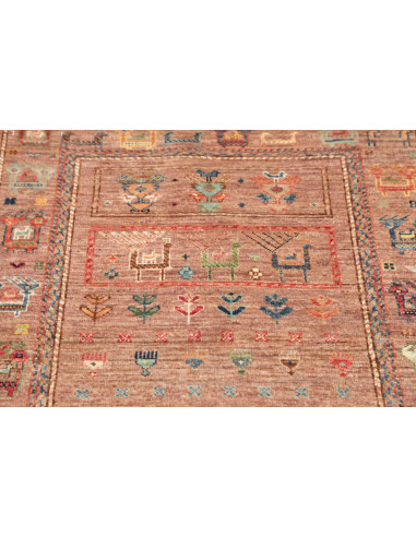 Rubin 78x126 Cm Rubin, Pakistan, Lana Cardata A Mano,