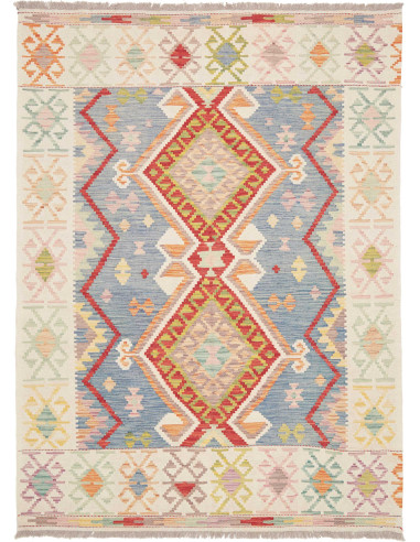 Kilim 156x211 Cm Kilim Afghanistan Hand-carded Wool Cotton