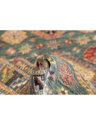 Kazak Fine 102x148 Cm Kazak Fine, Pakistan, Hand-carded Wool