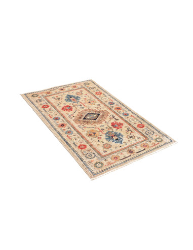 Kazak Fine 79x123 Cm Kazak Fine, Pakistan, Hand-carded Wool,