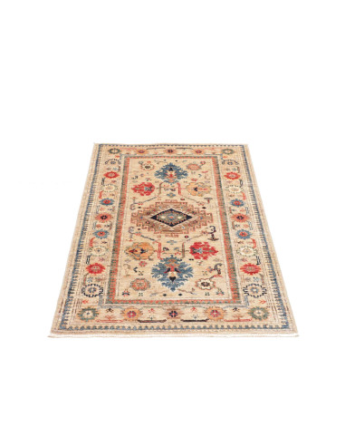 Kazak Fine 79x123 Cm Kazak Fine, Pakistan, Hand-carded Wool,