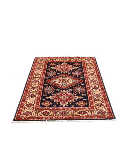 Kazak Fine 103x152 Cm Kazak Fine, Pakistan, Hand-carded Wool