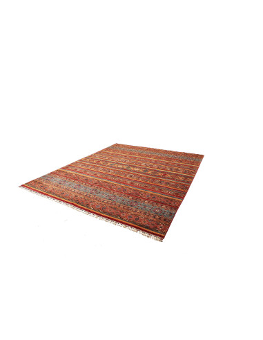 Tappeto Samarkand Pakistan rosso arancione 254x300