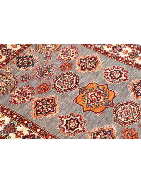 Kazak Fine 103x142 Cm Kazak Fine, Pakistan, Hand-carded