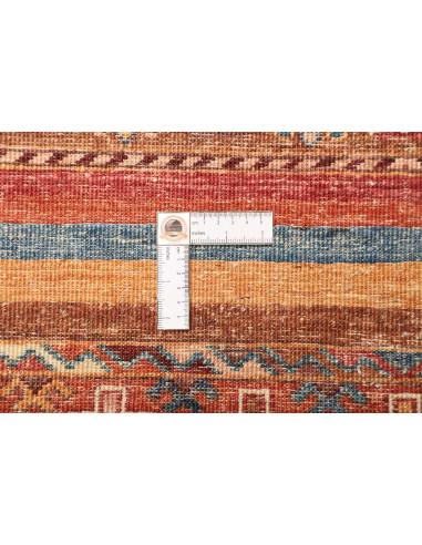 Tappeto Samarkand Pakistan rosso arancione 254x300